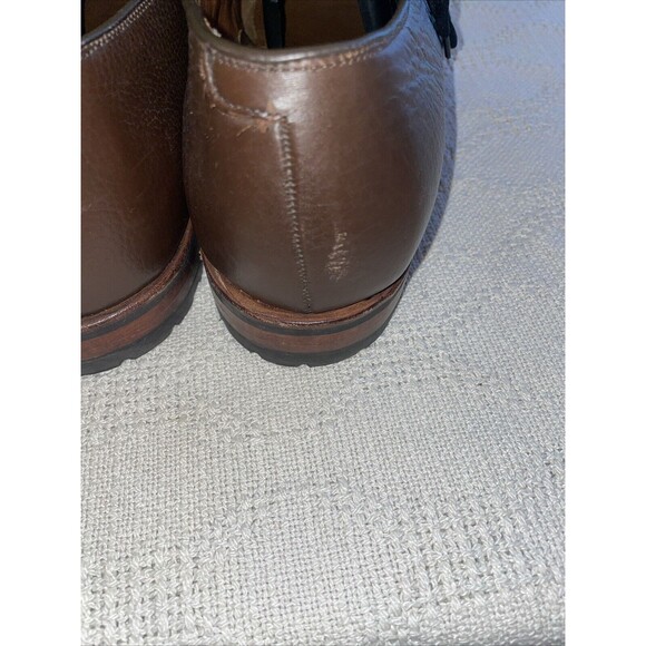 Brooks Brothers Men’s Dress Shoes Size 13 3E Brown Pebbled Leather Business City main image 4